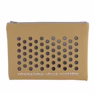 Camel Clutch (ポーチ クラッチ キャメル：茶)